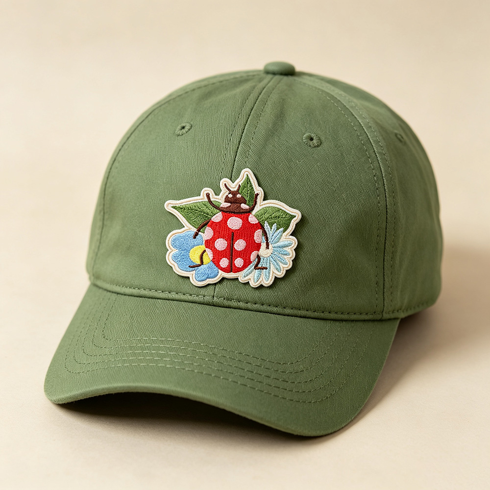 قطعة واحدة من رقعة مطرزة بنقشة - مراجعة Embroidery Lady Bug وسعره